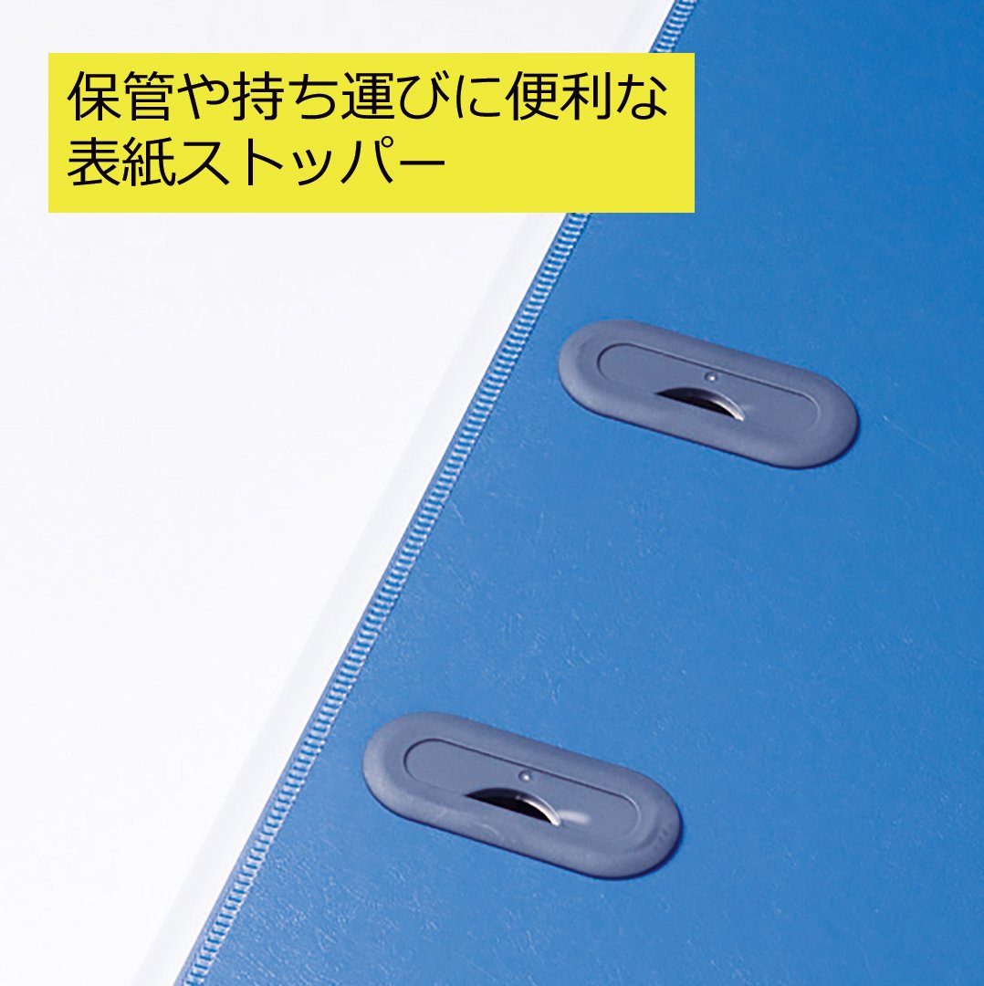 Amazon | キングジム 厚型ファイル レバーリングファイル GX Dリング式